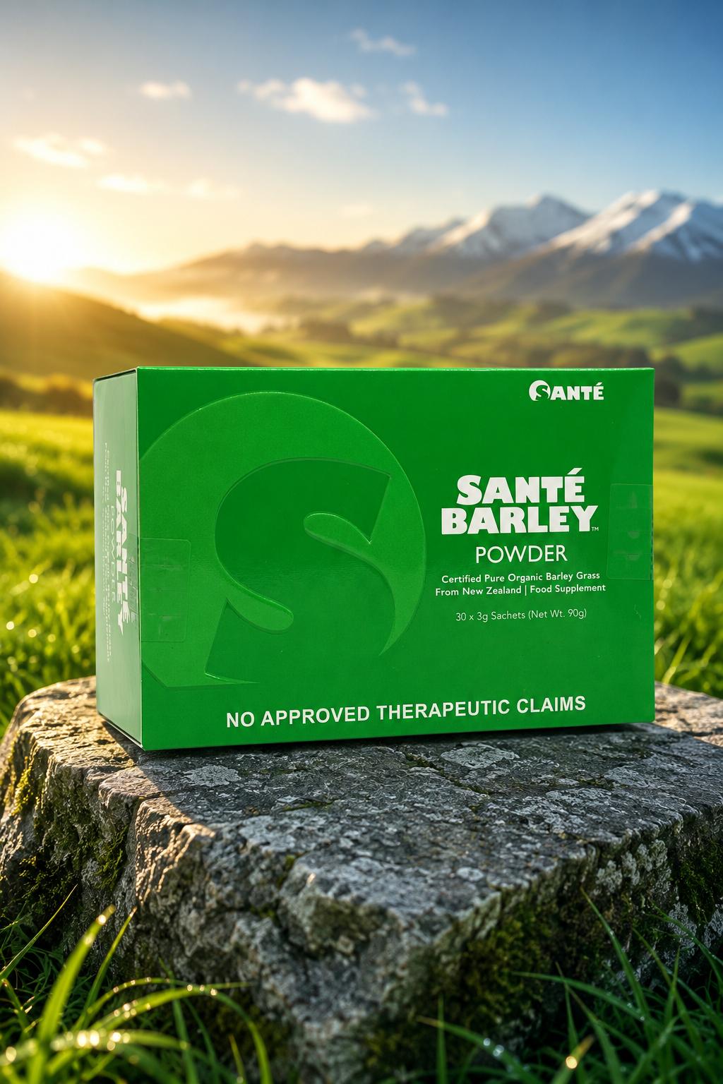 Santé Barley Powder (3gms x 30 sachets) with Stevia