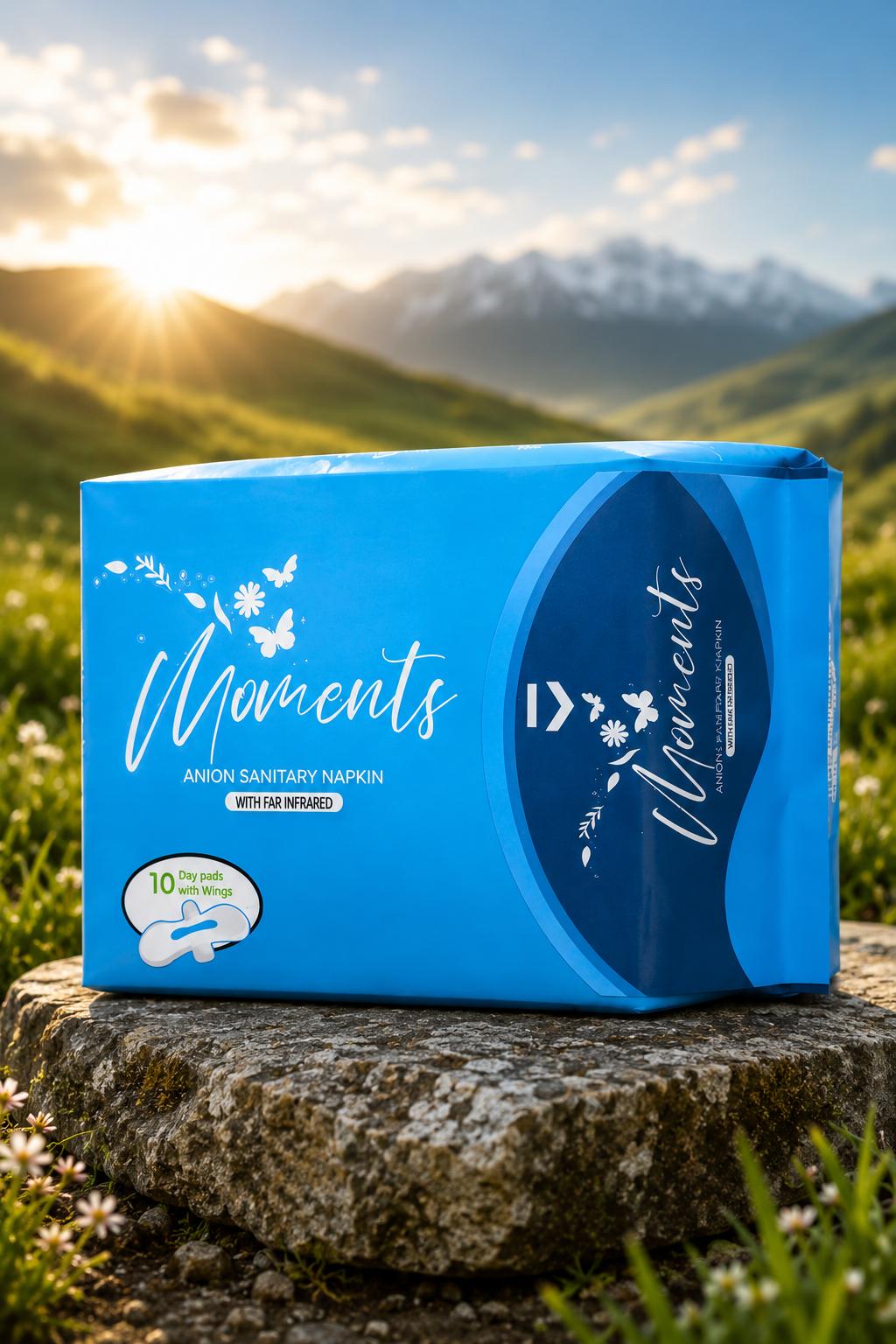 Moments Sanitary Napkin (10 pads)